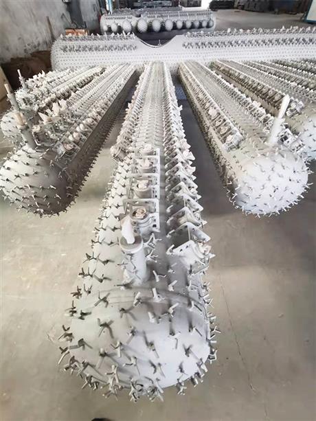 分布管-喷砂除锈加工后