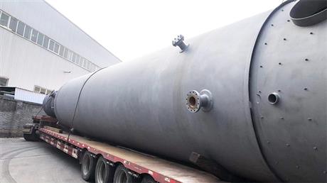 容器-喷砂除锈加工后